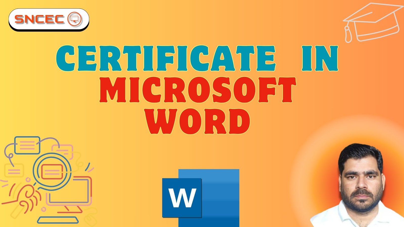 Certificate in Microsoft Word