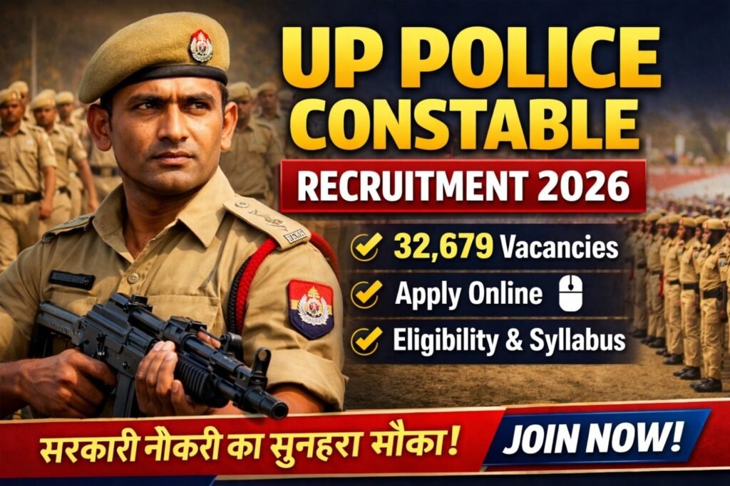 UP Police Constable Recruitment 2026