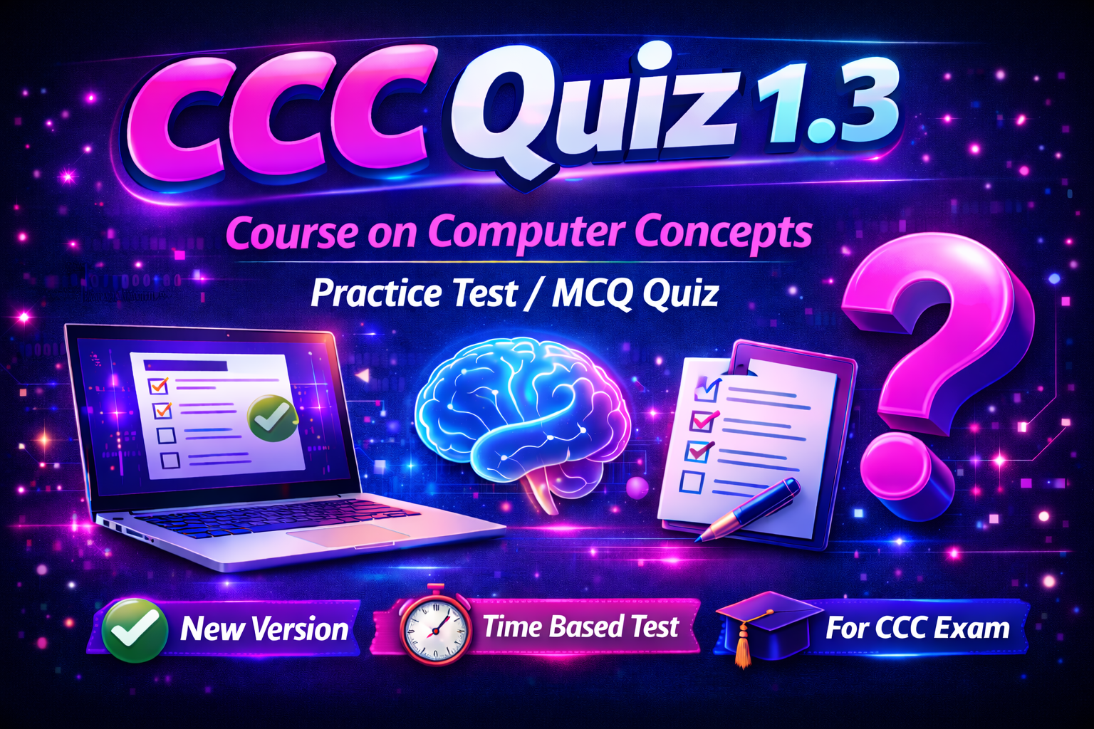 Course on Computer Concepts (CCC) Quiz 1.3