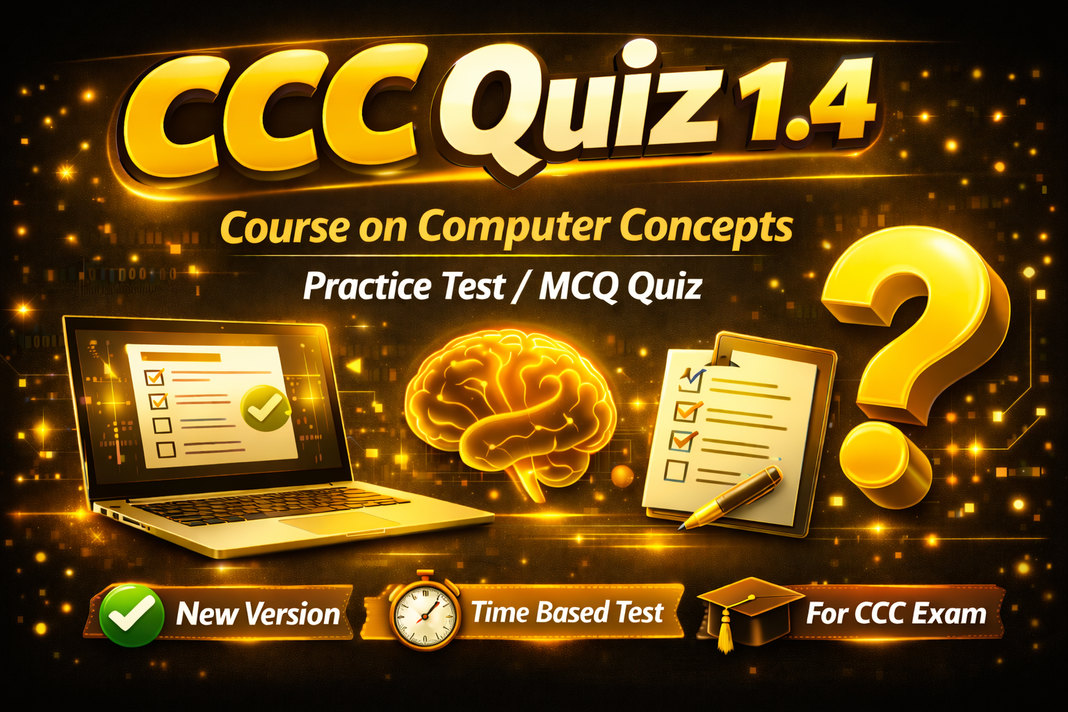 Course on Computer Concepts (CCC) Quiz 1.4