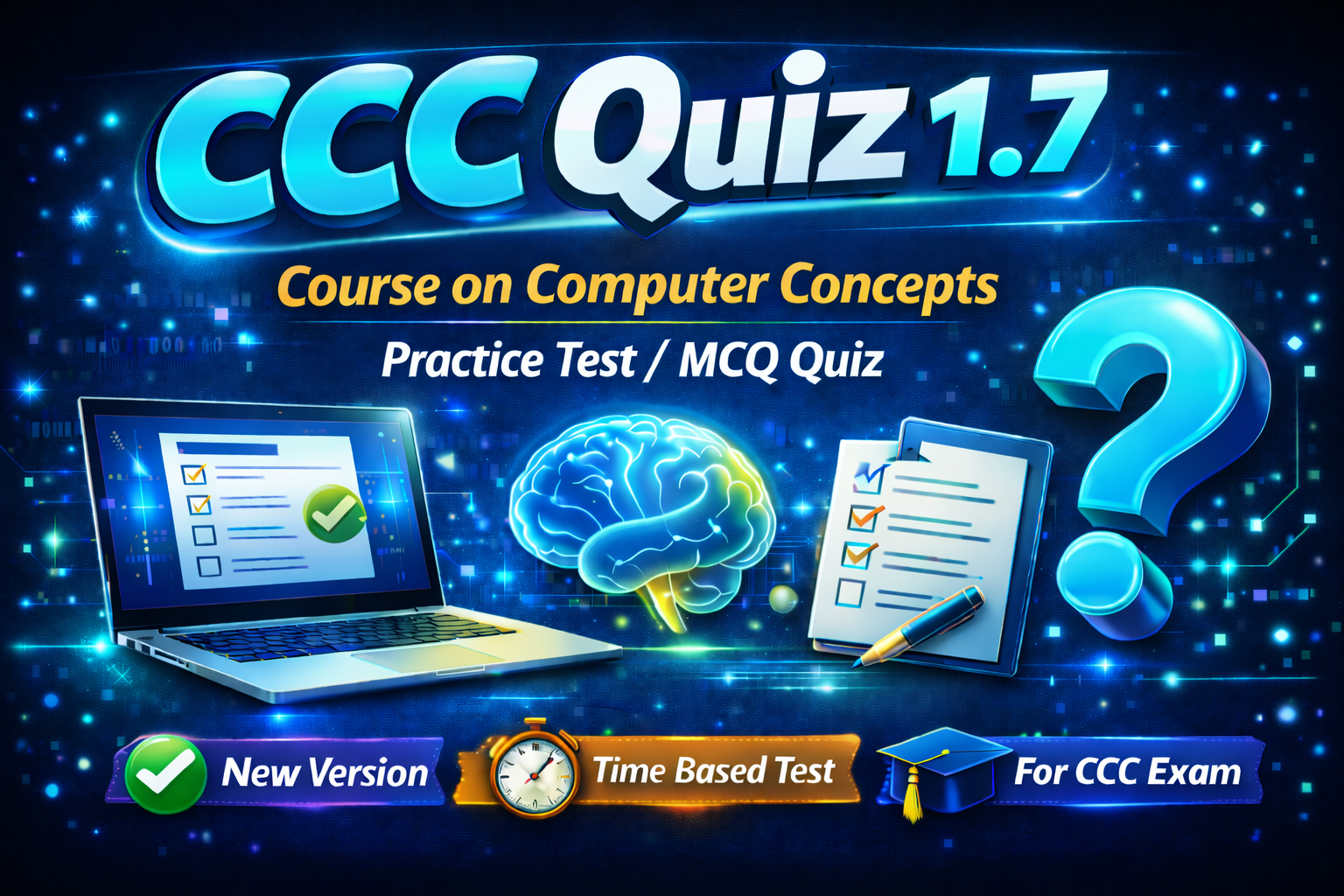 Course on Computer Concepts (CCC) Quiz 1.7