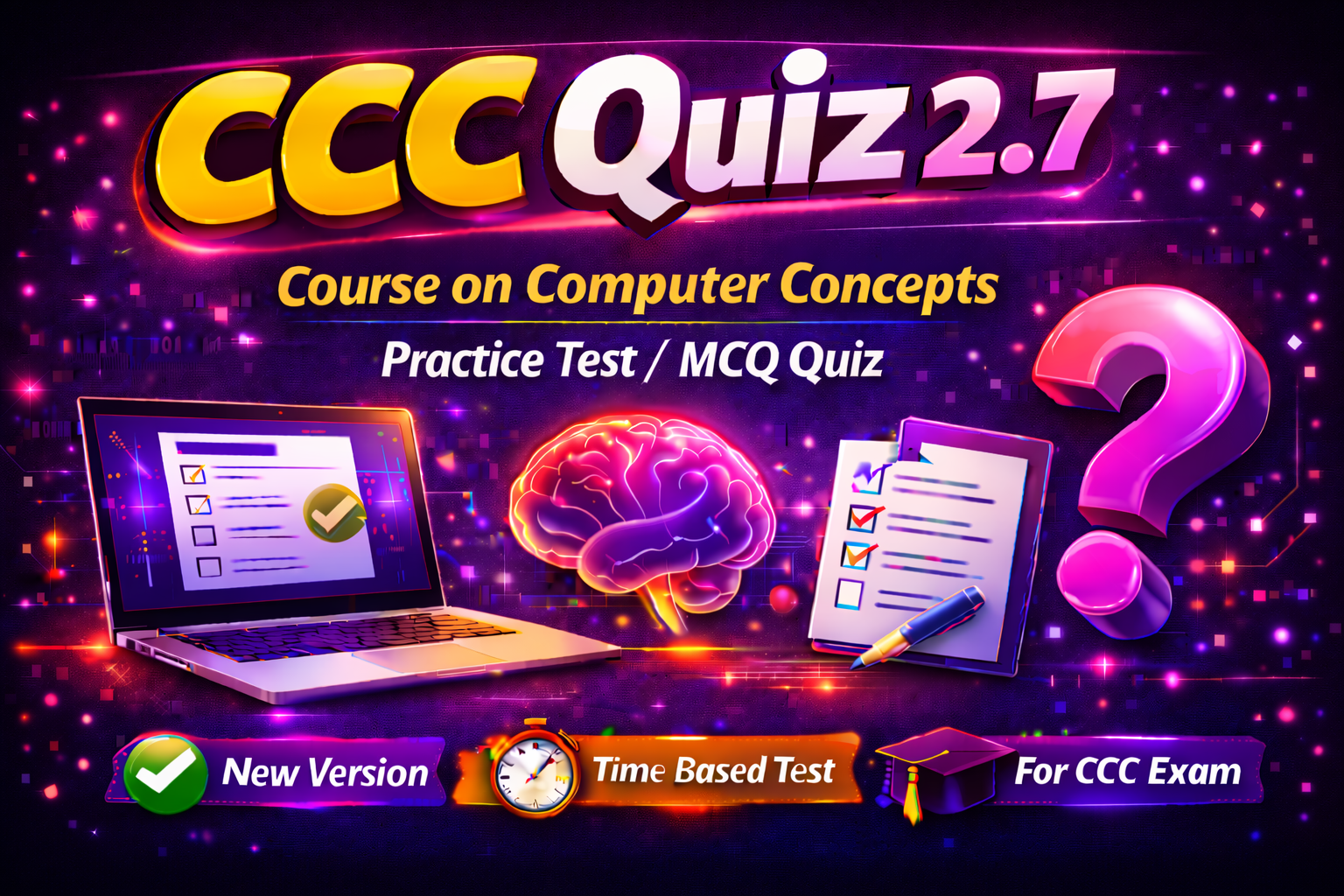 Course on Computer Concepts (CCC) Quiz 2.7