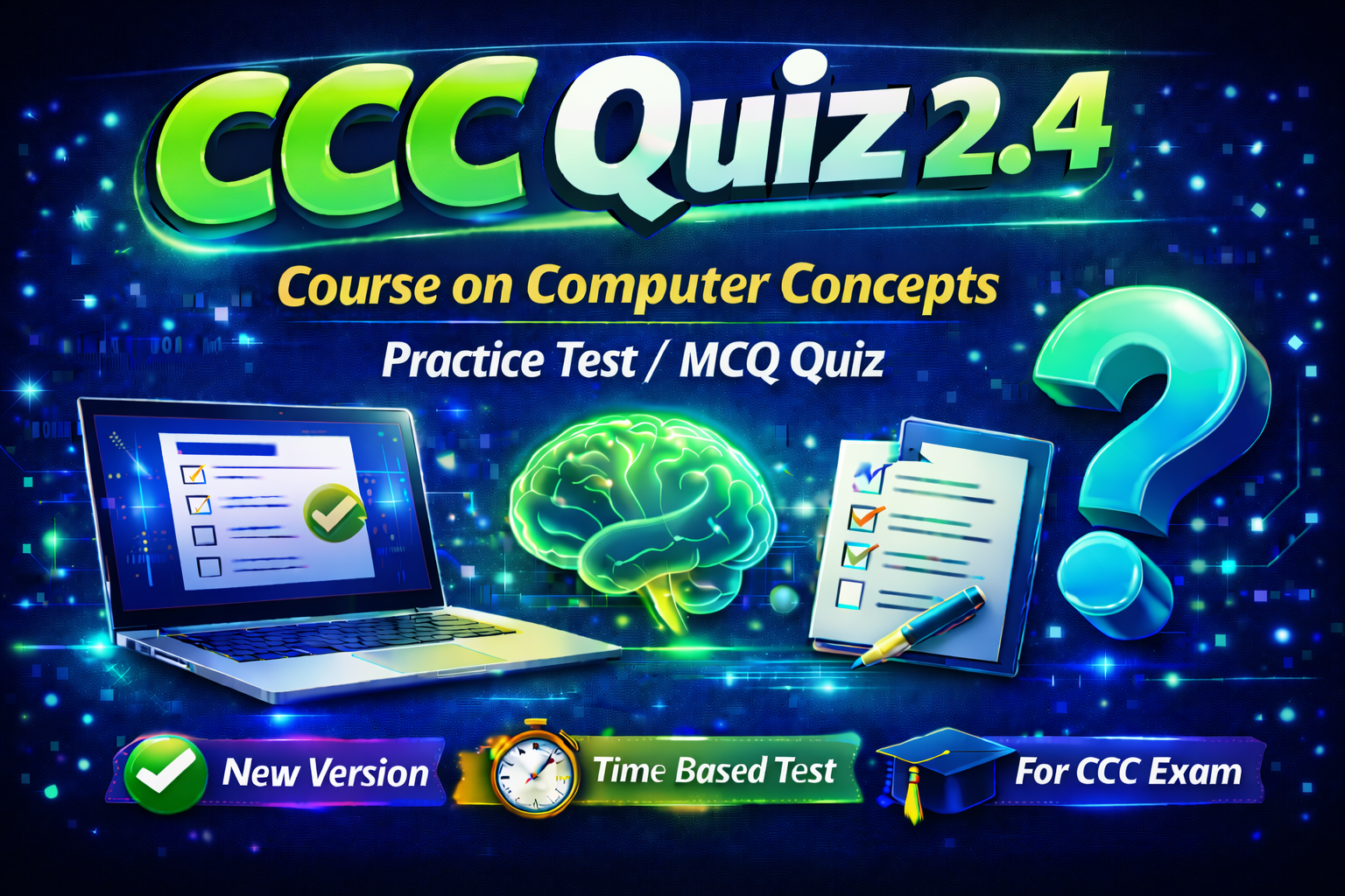 Course on Computer Concepts (CCC) Quiz 2.4