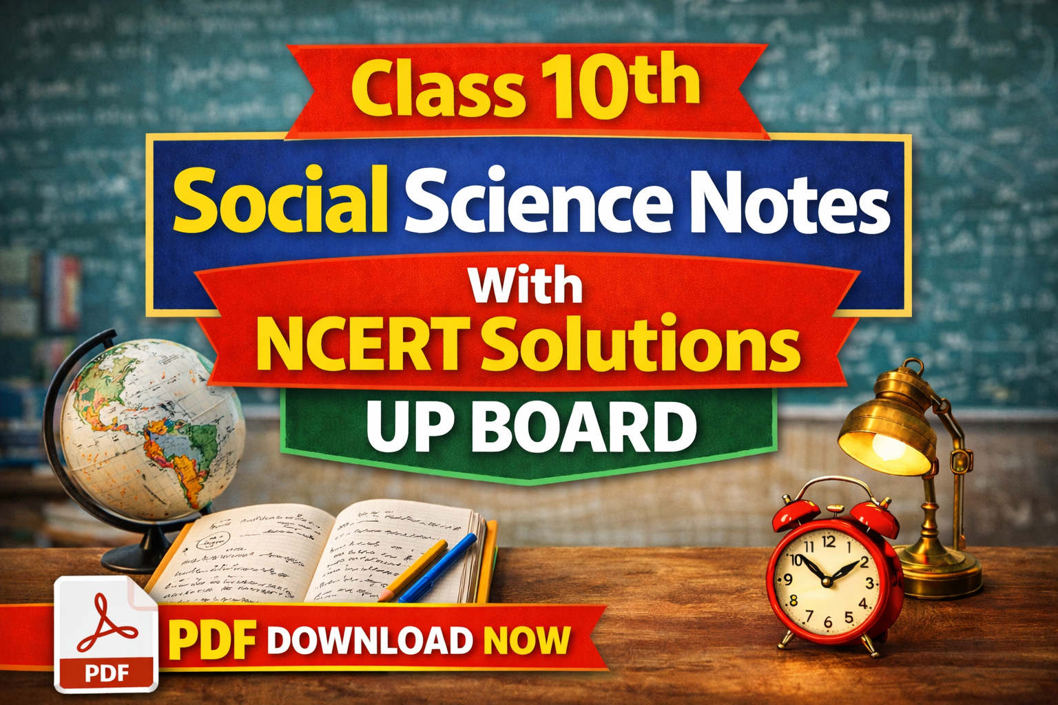 Class 10th Social Science Notes With NCERT Solutions UP Board | PDF