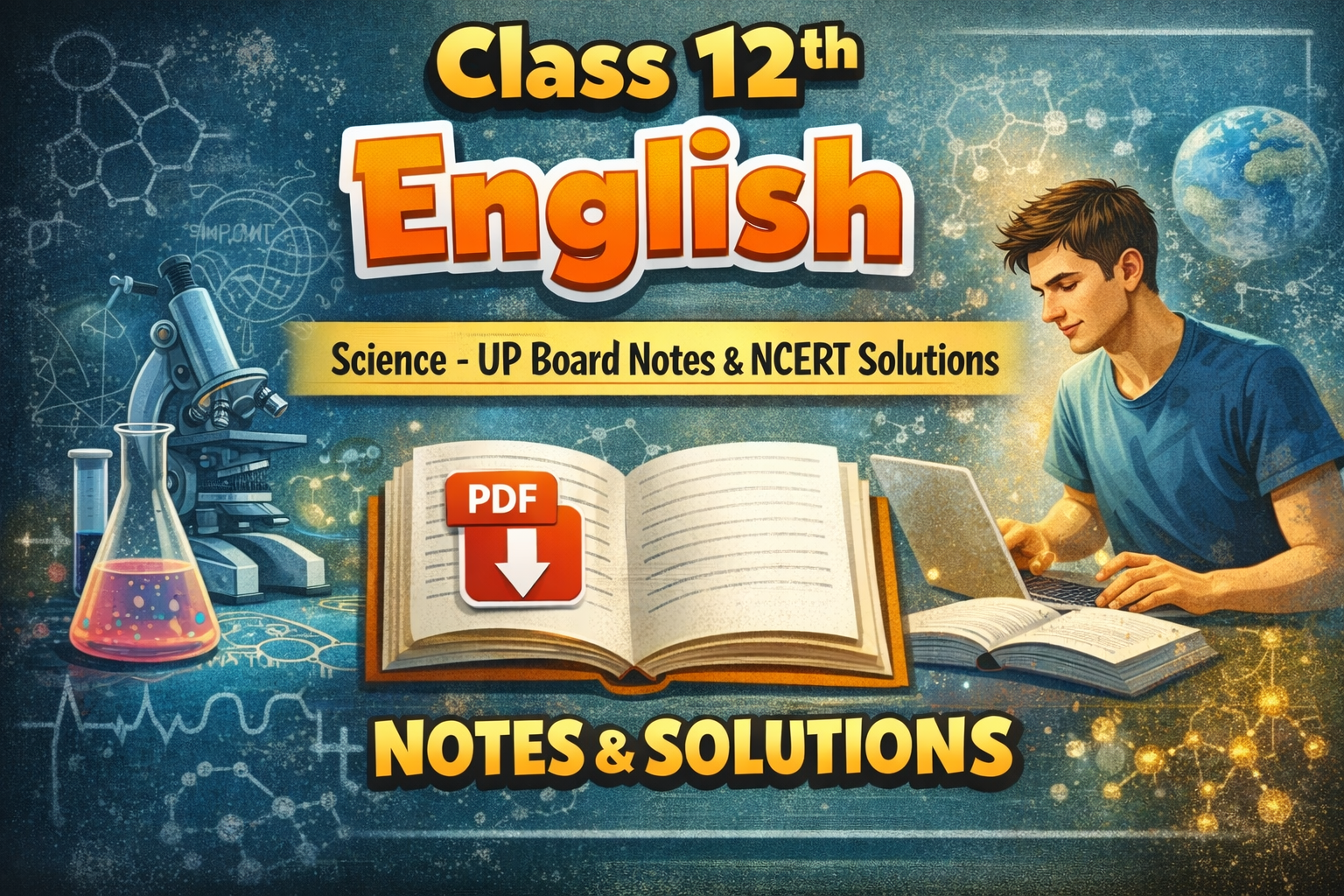 Class 12th English - Science UP Board Notes with NCERT Solutions | PDF