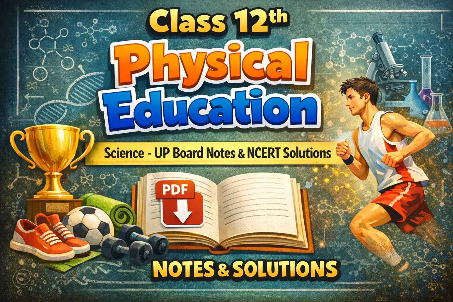 Class 12th Physical Education - Science UP Board Notes with NCERT Solutions | PDF