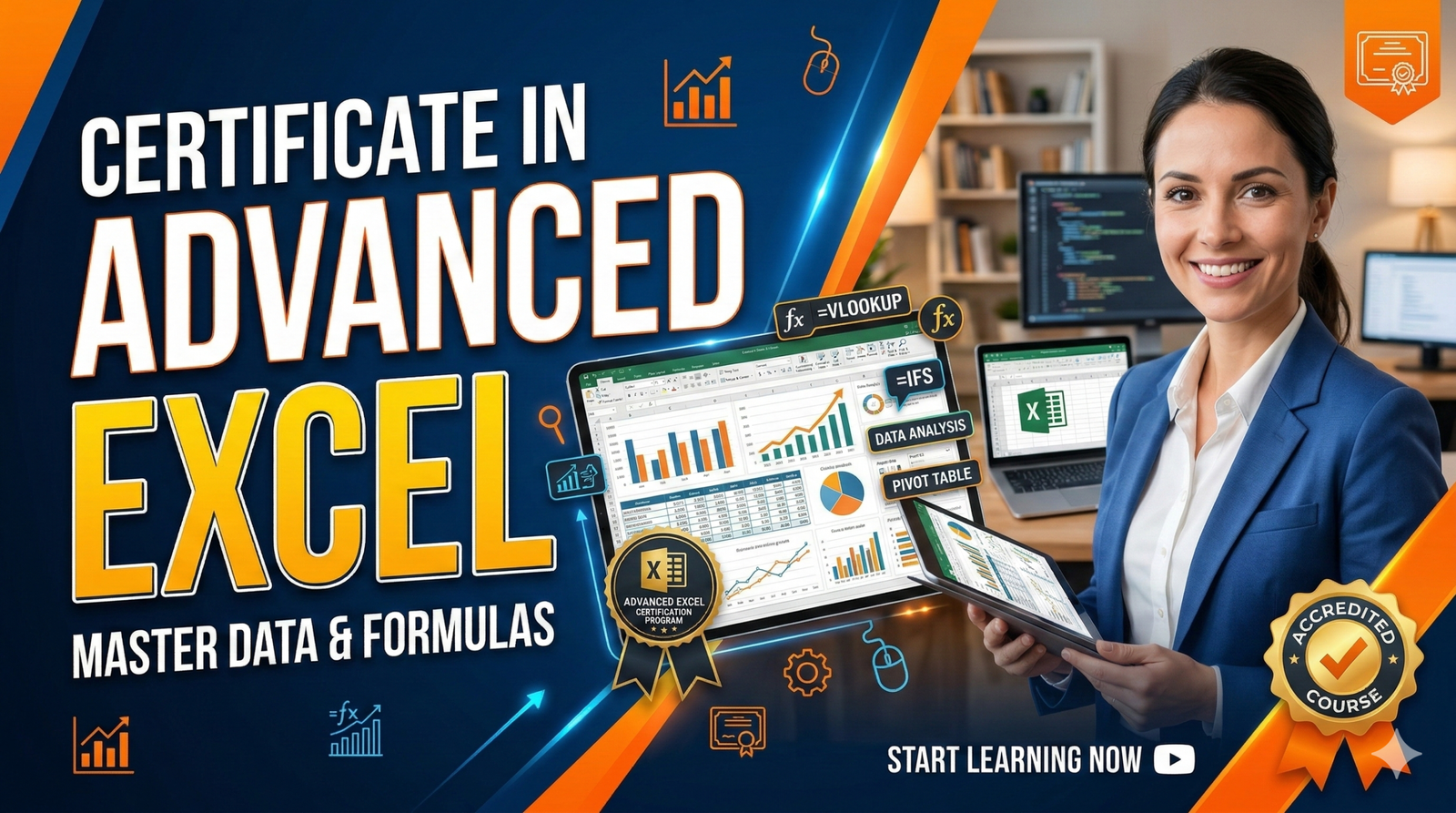 Certificate in Advanced Excel