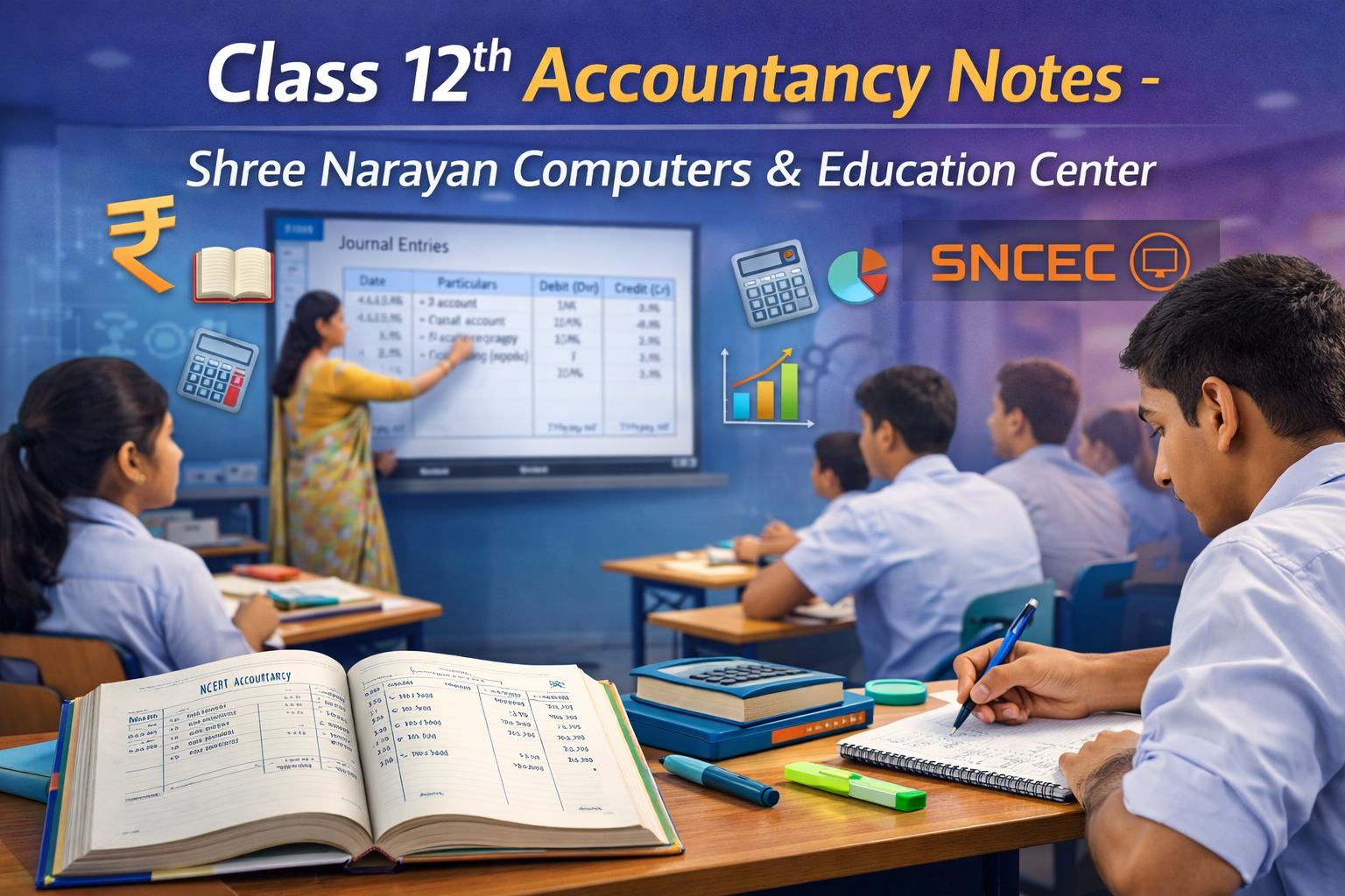 Class 12th Accountancy - Commerce Notes With NCERT Solutions UP Board | PDF