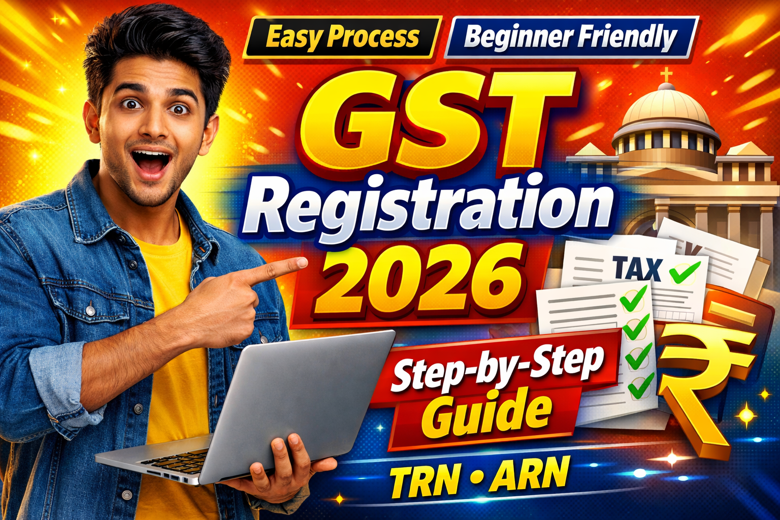 GST Registration Process Step-by-Step: Complete Guide for Beginners