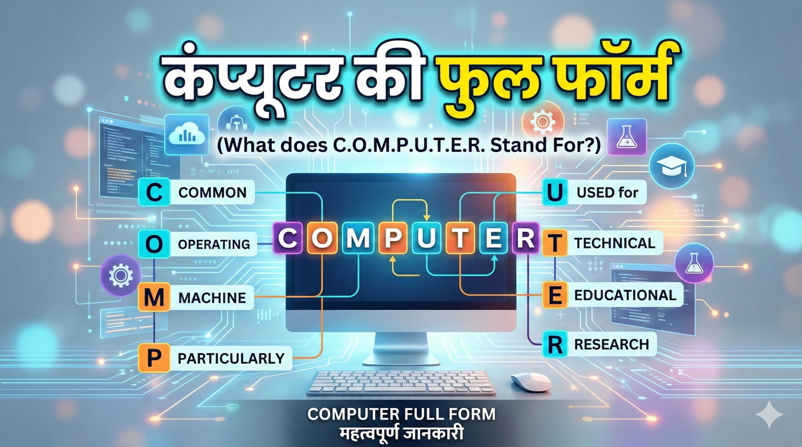 कंप्यूटर की फुल फॉर्म