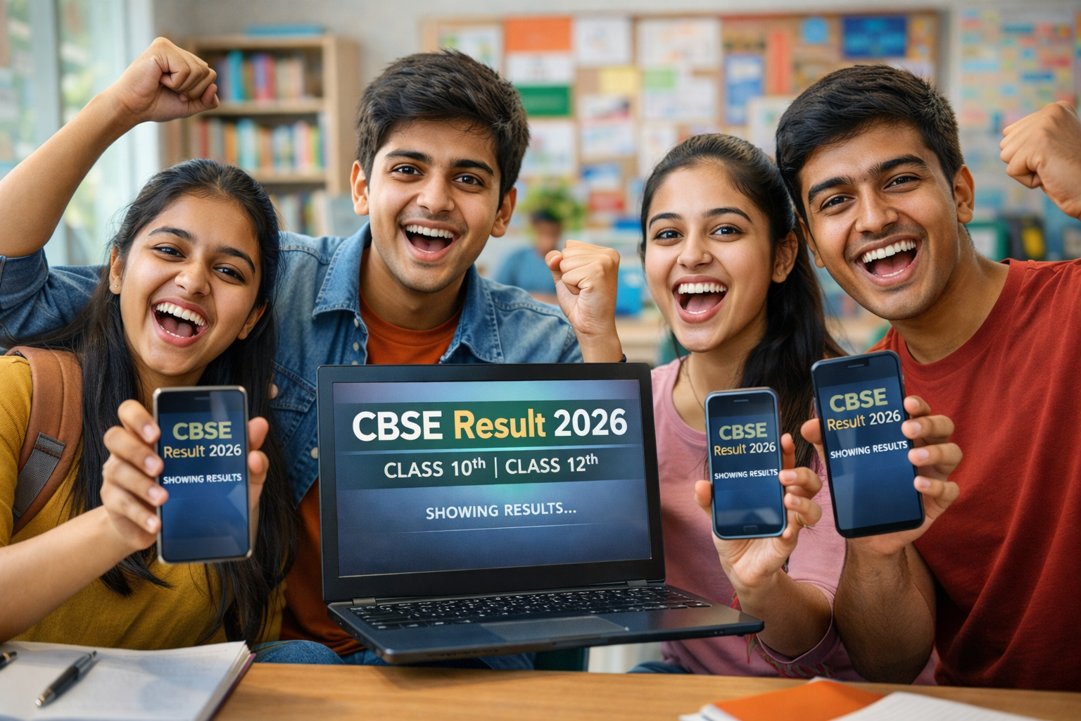 CBSE Board Results 2026 – Check Class 10th & 12th Result Online