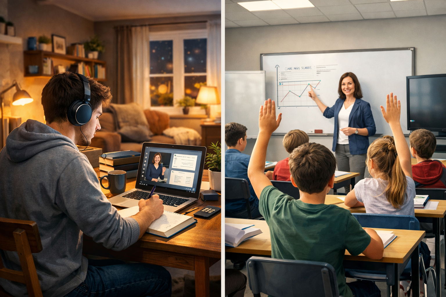 Online vs Offline Study