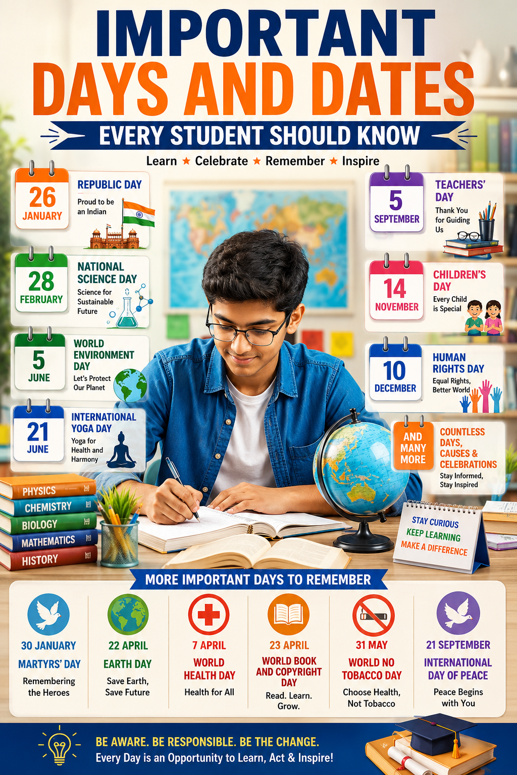 Important Days and Dates Every Student Should Know