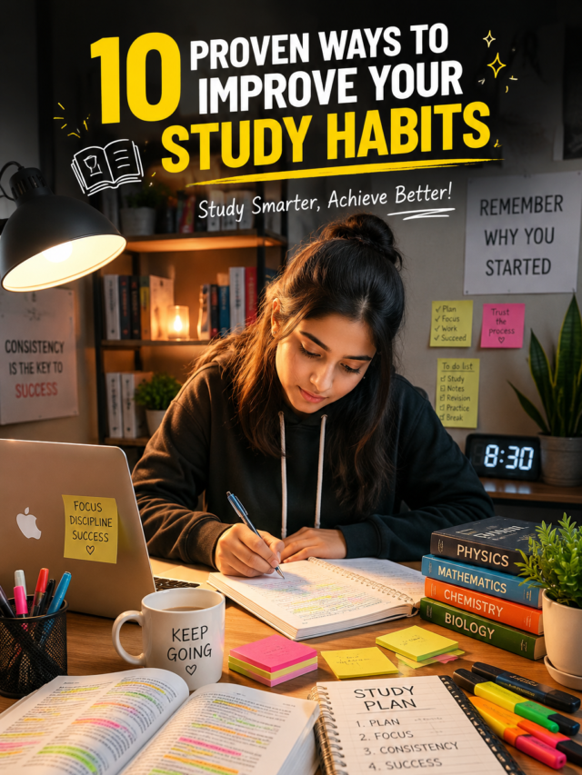 10 Proven Ways to Improve Your Study Habits