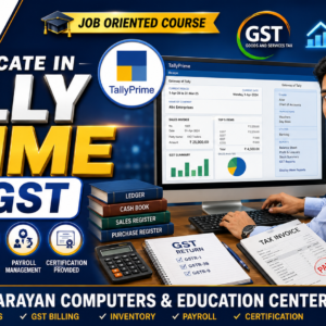 Certificate in Tally Prime with GST