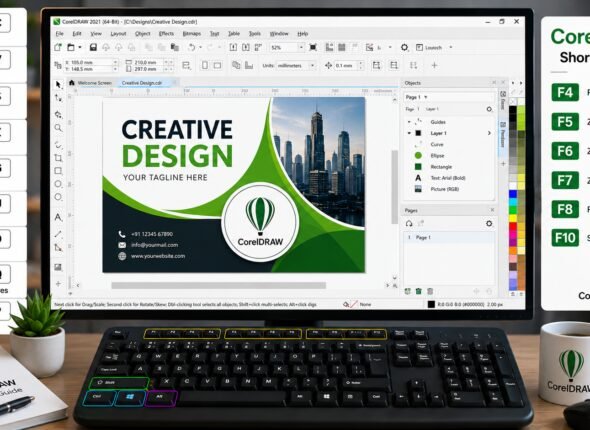 CorelDRAW Shortcut Keys – Complete Practical Guide