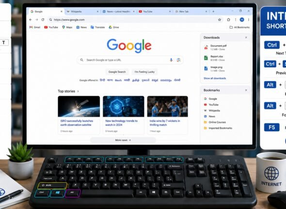 Internet Shortcut Keys – Complete Practical Guide