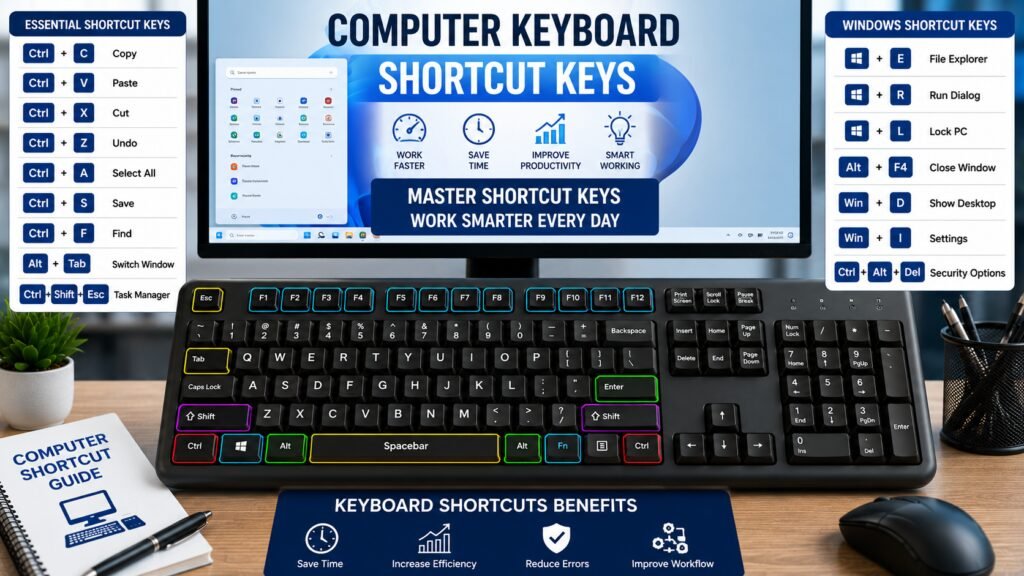 Keyboard Shortcut Keys – Complete Practical Guide