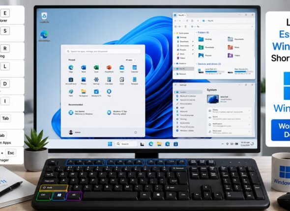 Microsoft Windows 11 Shortcut Keys – Complete Practical Guide