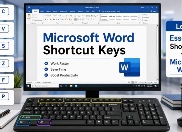 Microsoft Word Shortcut Keys – Complete Practical Guide