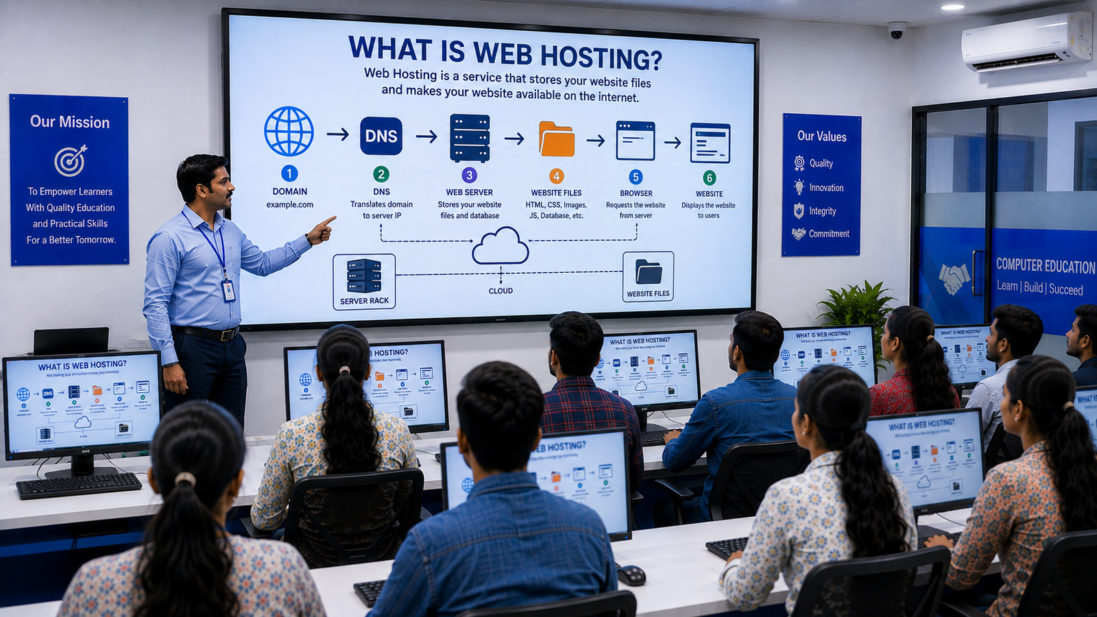Web Hosting क्या है?