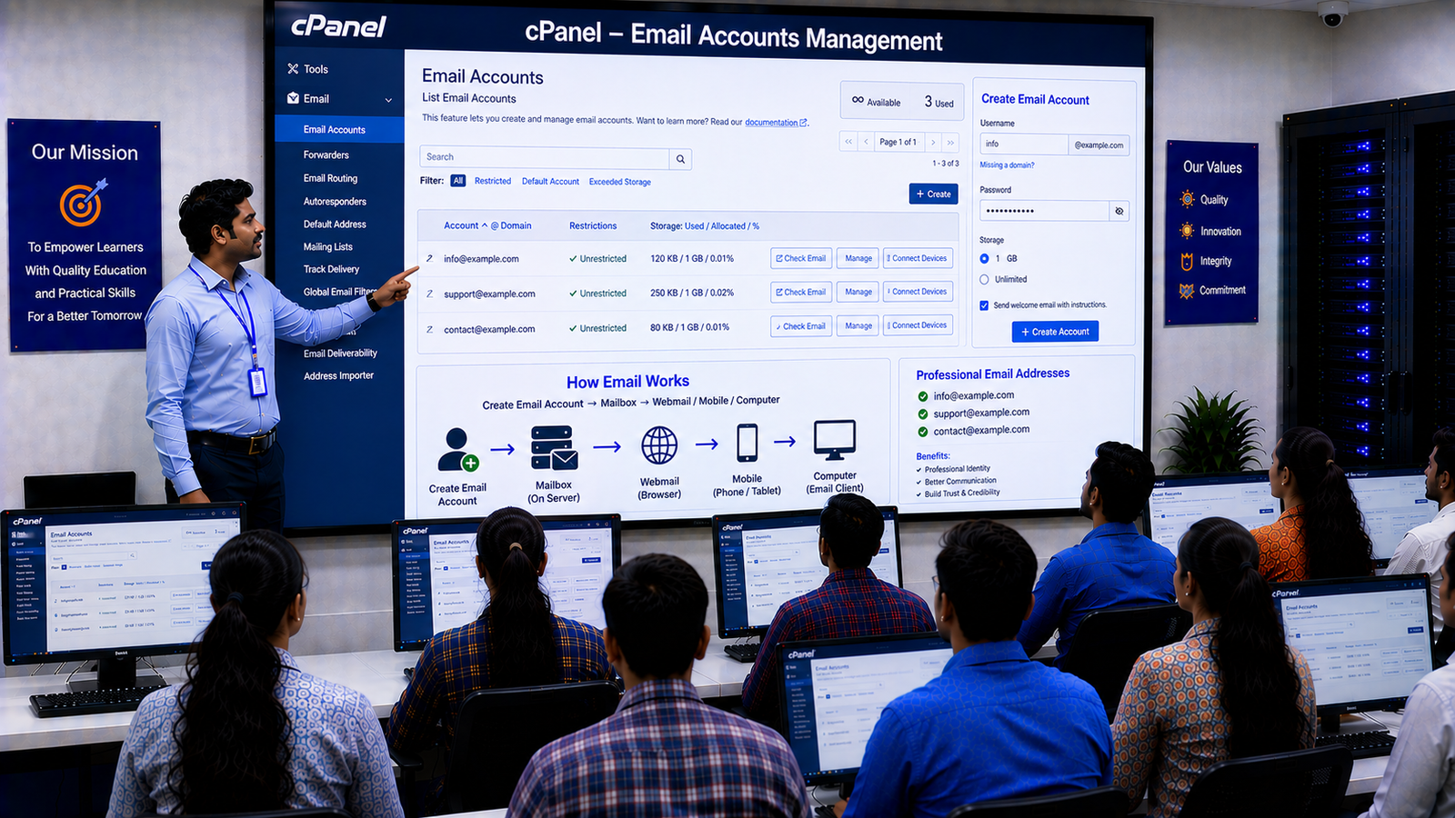 Email Accounts