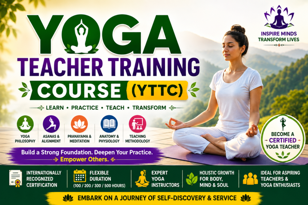Yoga Teacher Training Course (YTTC) | Complete Yoga Teacher Course