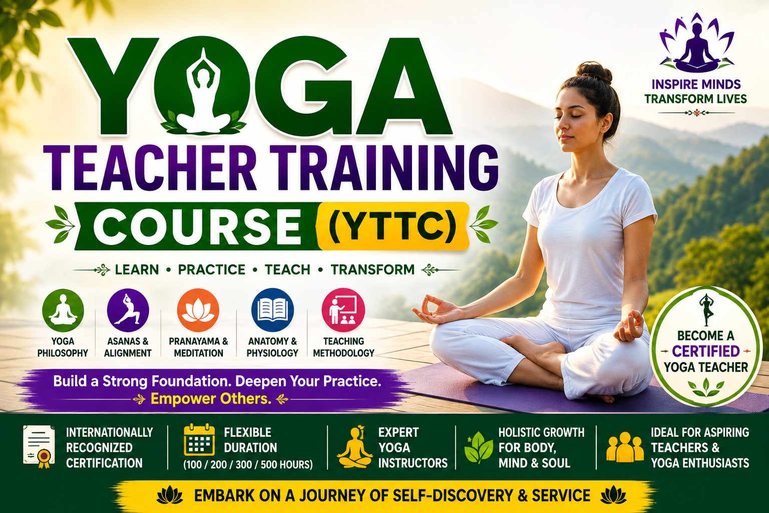 Yoga Teacher Training Course (YTTC) | Complete Yoga Teacher Course