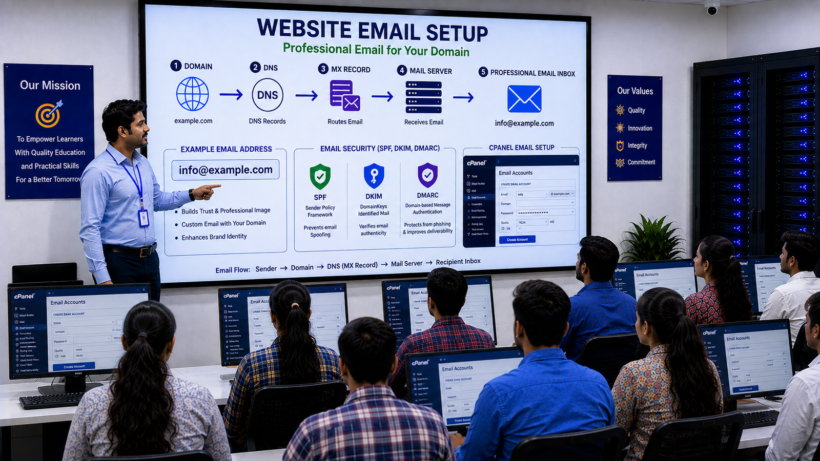 Website Email Setup