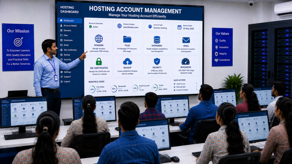 Hosting Account Management