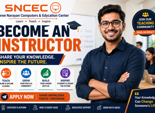 Shree Narayan Computers & Education Center | Start Instructor Registration