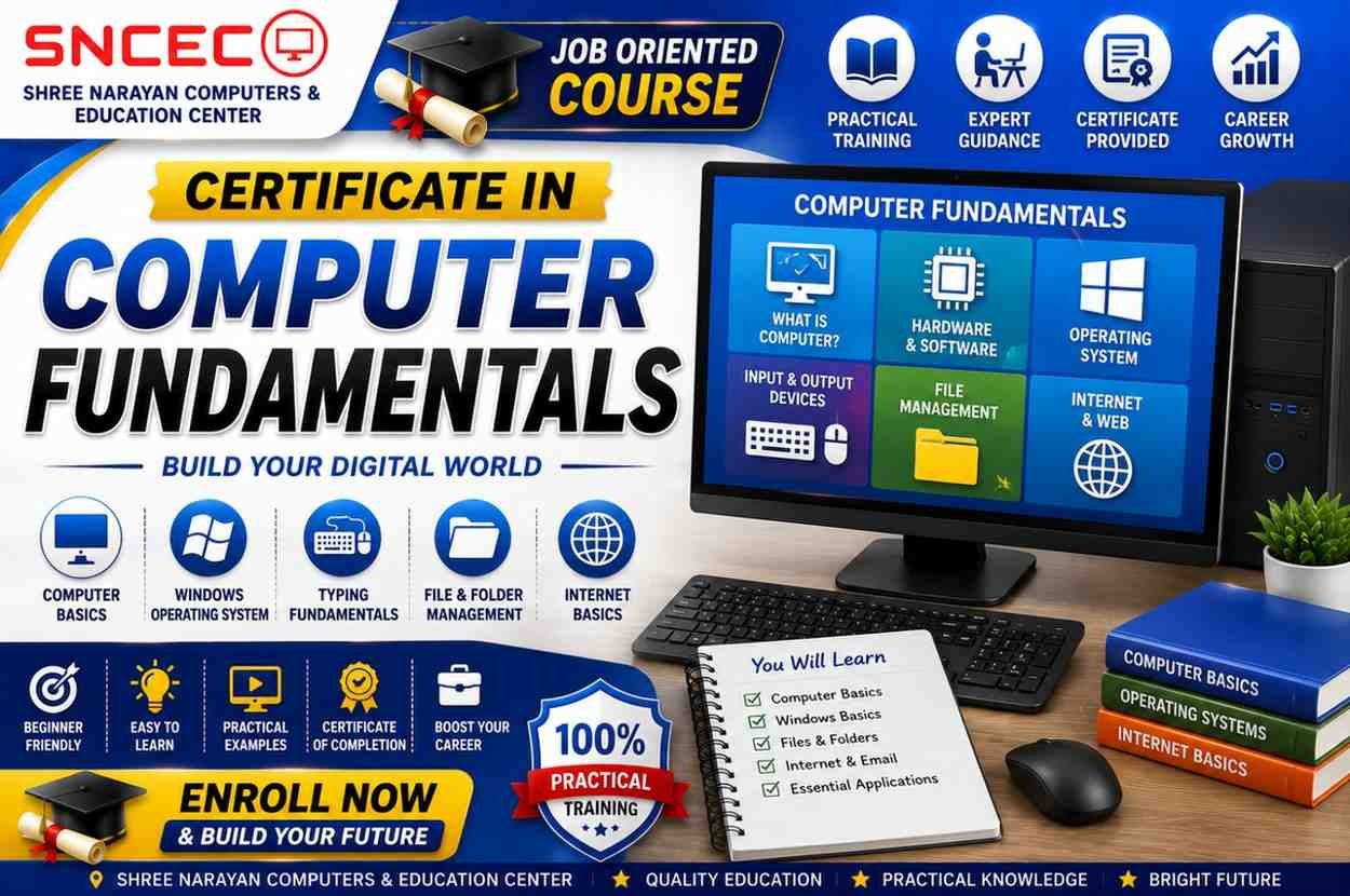 Certificate in Computer Fundamentals