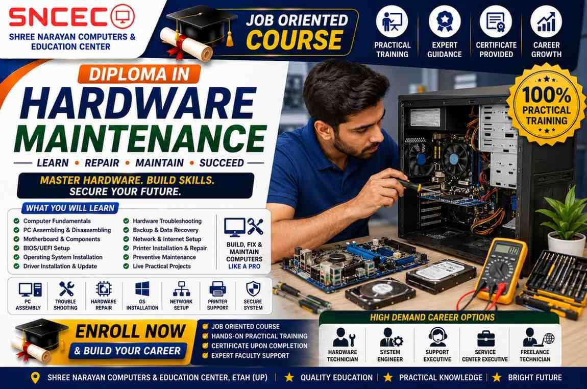 Diploma in Hardware Maintenance