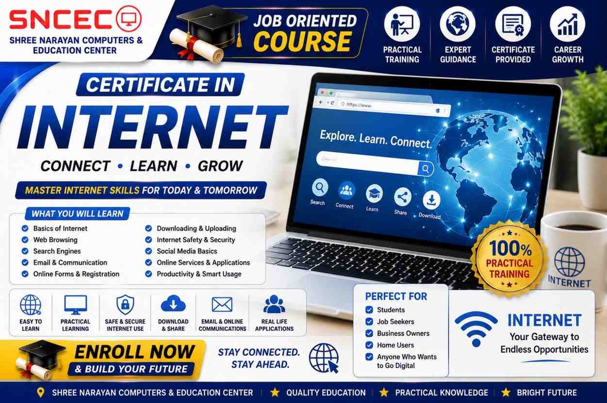 Certificate in Internet