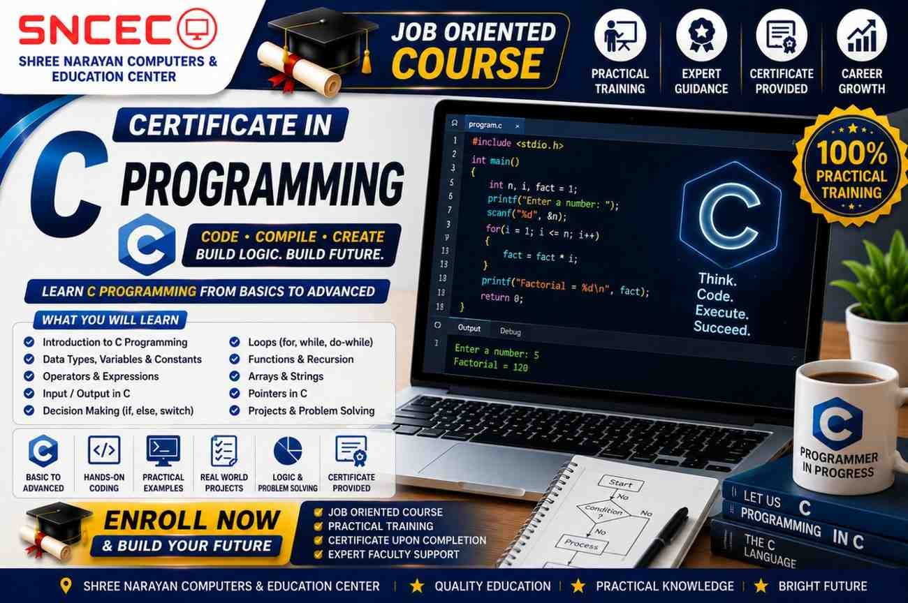 Certificate in C Programming