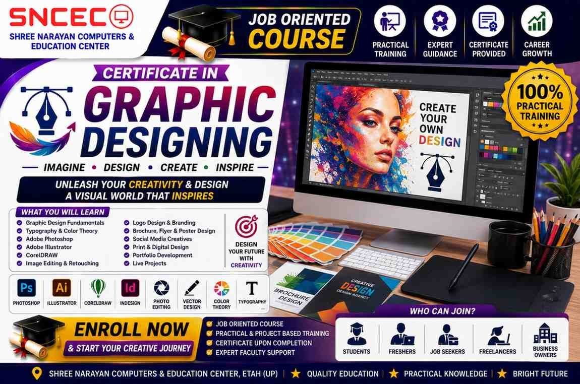 Certificate in Graphic Designing