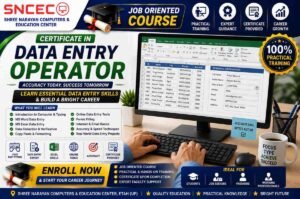 Certificate in Data Entry Operator