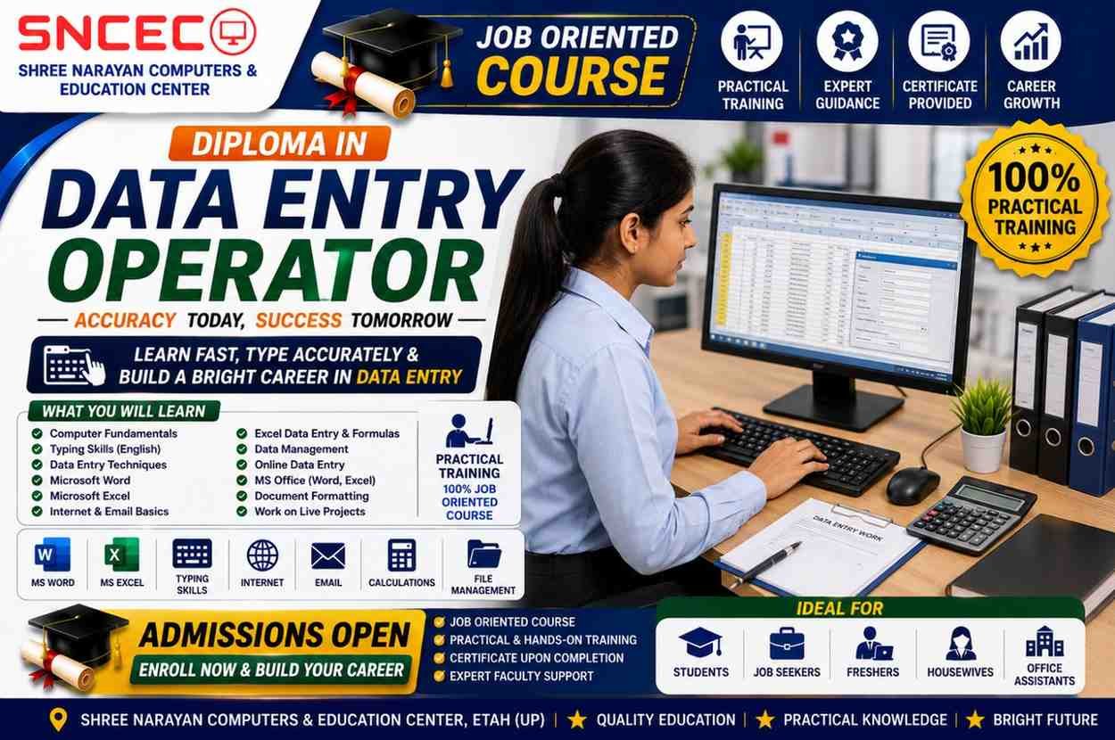 Diploma in Data Entry Operator
