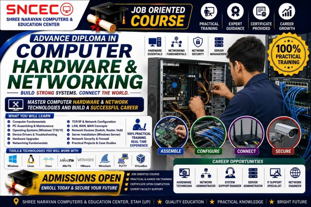 Advance Diploma in Computer Hardware & Networking