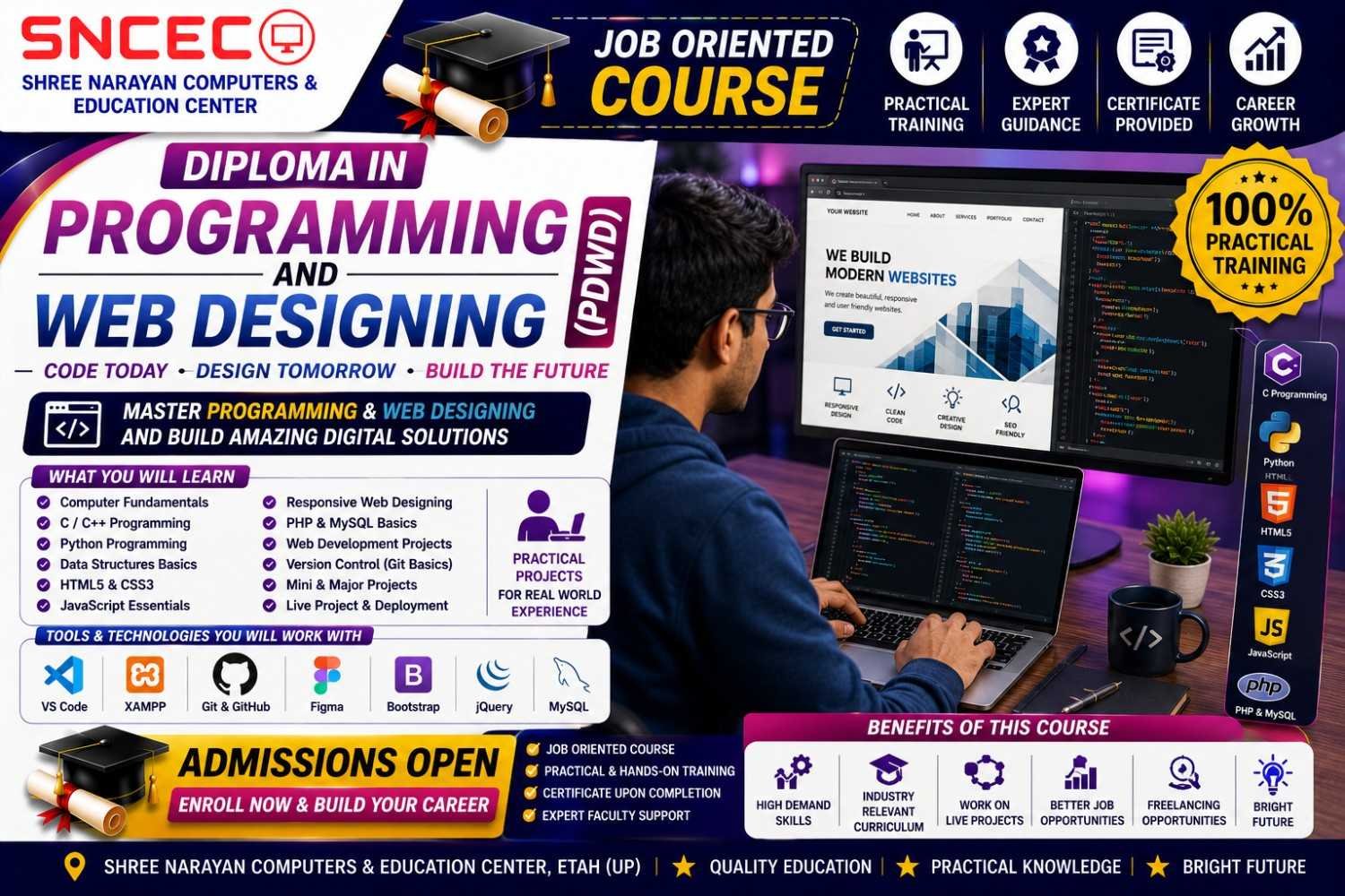 Diploma in Programming and Web Designing (PDWD)