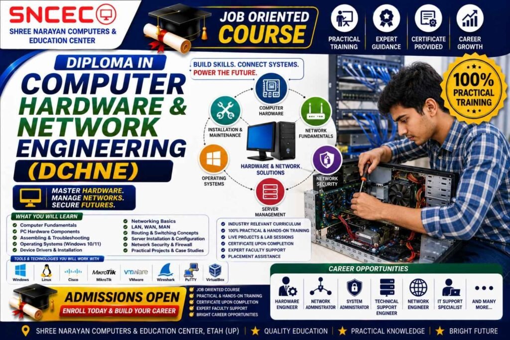 Diploma in Computer Hardware & Network Engineering (DCHNE)
