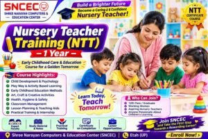 Nursery Teacher Training (NTT) – 1 Year