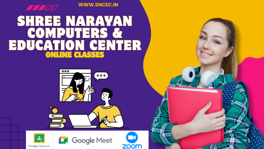 Shree Narayan Computers & Education Center Shree Narayan Computers & Education Center – Live Online Classes In today’s digital world, computer and technology skills have become essential for students, job seekers, professionals, and anyone who wants to build a successful career.