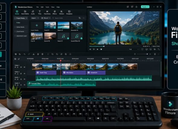 Wondershare Filmora Shortcut Keys – Complete Practical Guide
