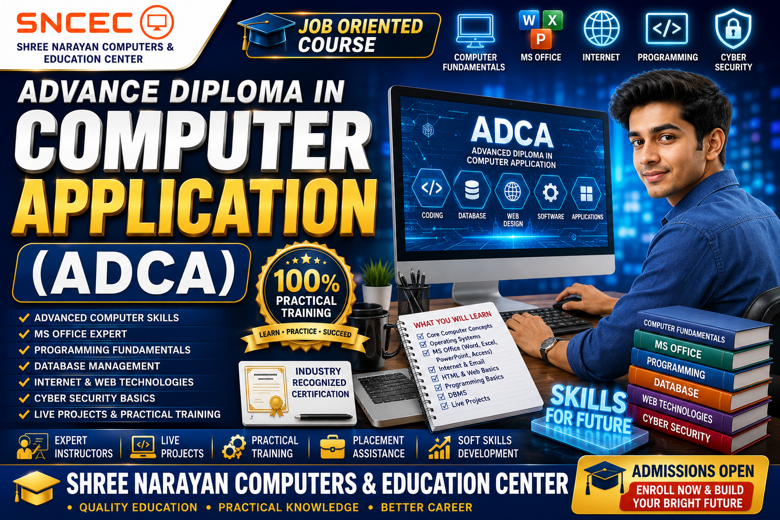 Advanced Diploma in Computer Application (ADCA)