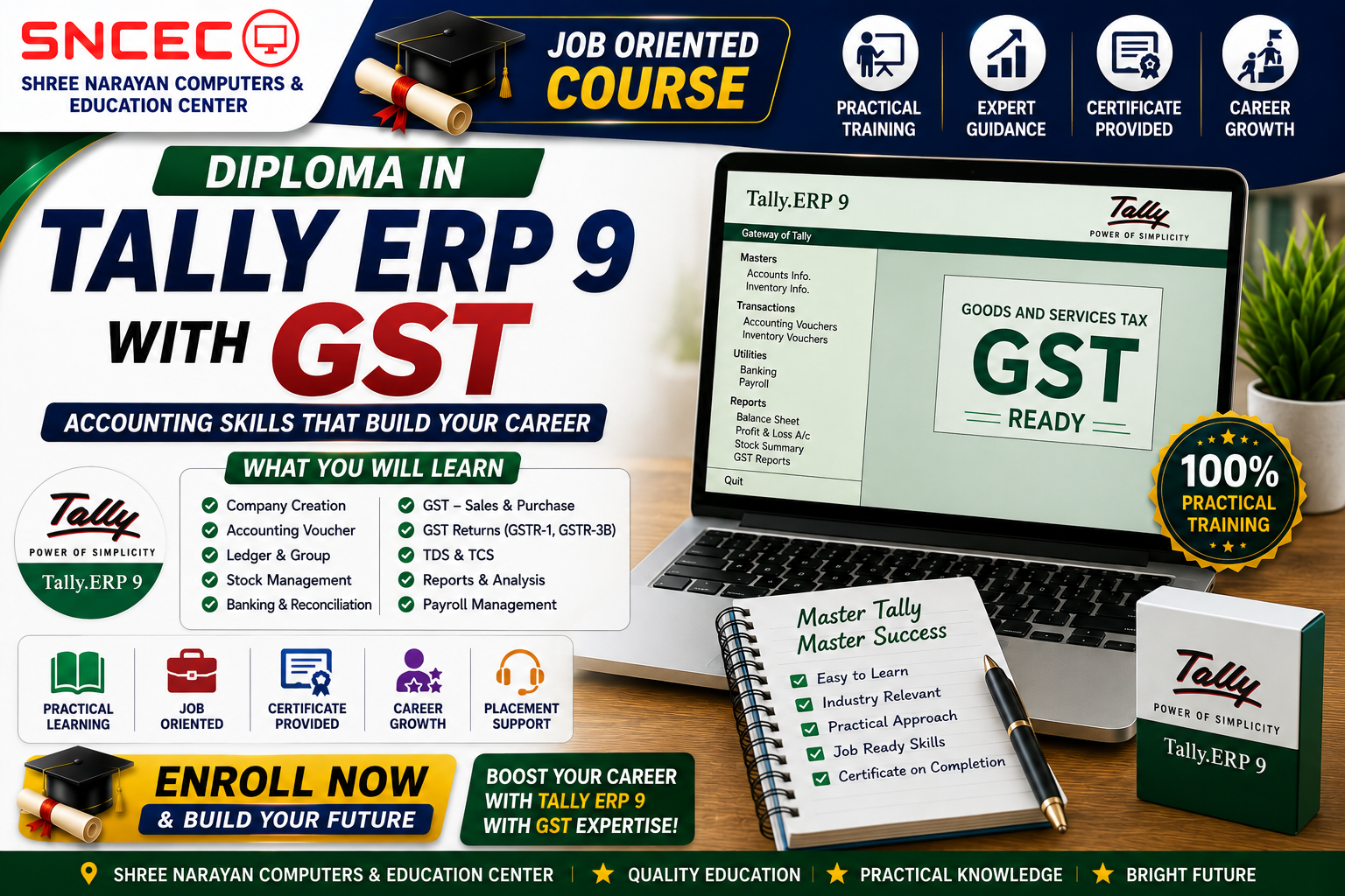 Diploma in Tally ERP 9 with GST