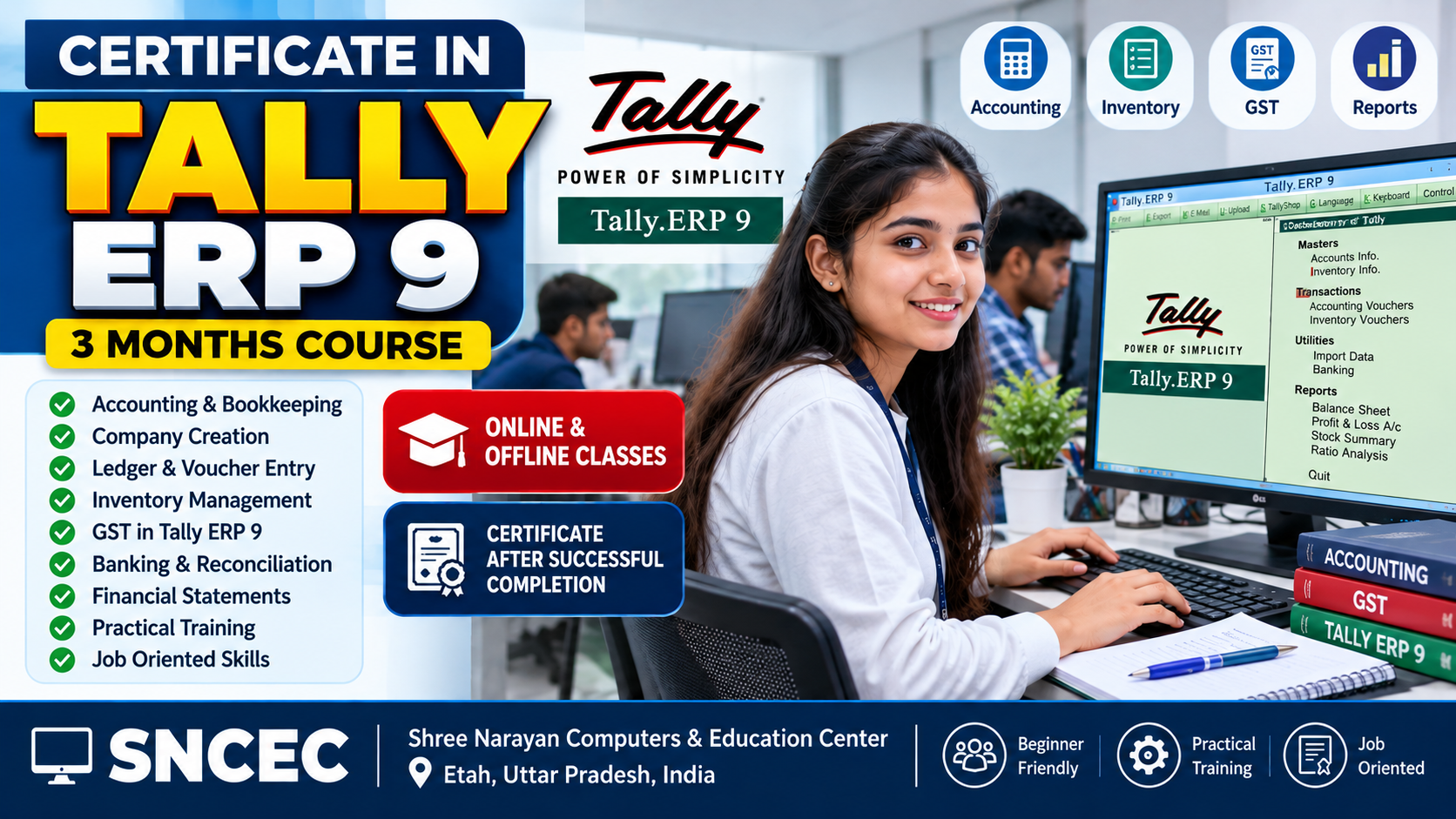 Certificate in Tally Erp 9